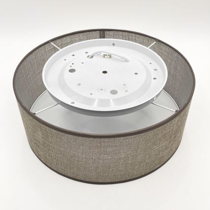 Deckenleuchte SIRJA 1xE27/15W/230V Durchmesser 35 cm braun