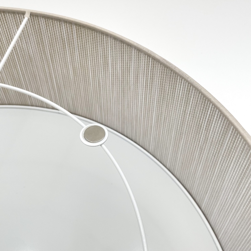 Deckenleuchte SIRJA 1xE27/15W/230V Ø 35 cm beige