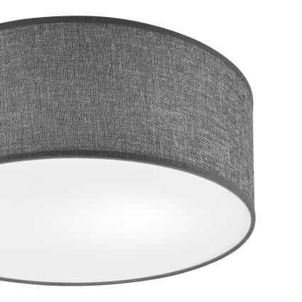 Deckenleuchte SIRJA 1xE27/15W/230V Ø 35 cm grau