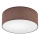 Deckenleuchte SIRJA 1xE27/60W/230V Ø 35 cm Braun