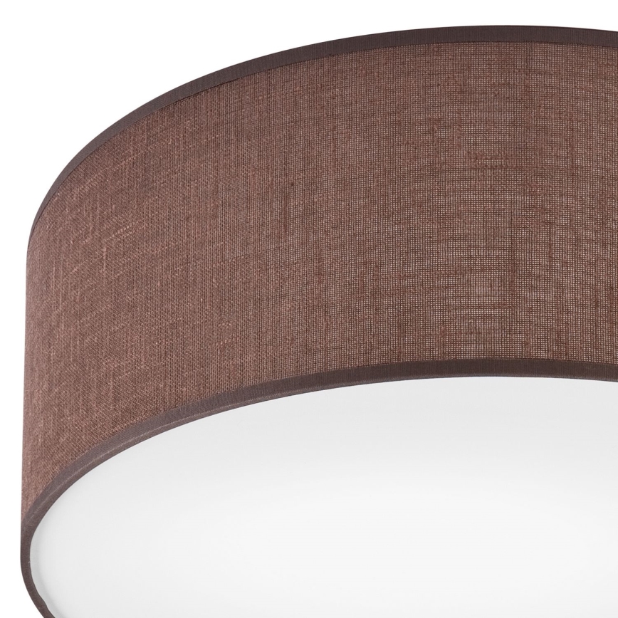 Deckenleuchte SIRJA 1xE27/60W/230V Ø 35 cm Braun