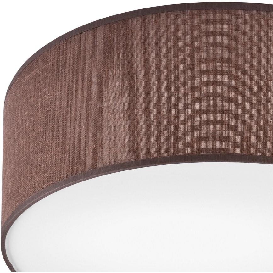 Deckenleuchte SIRJA 1xE27/60W/230V Ø 35 cm Braun