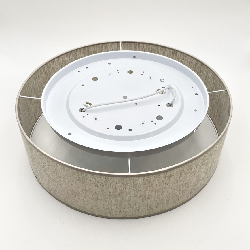 Deckenleuchte SIRJA 2xE27/15W/230V Ø 45 cm beige