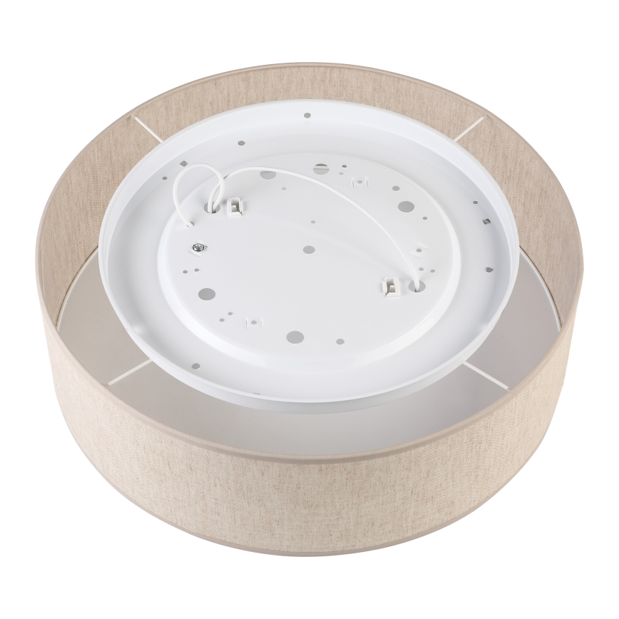 Deckenleuchte SIRJA 2xE27/15W/230V Ø 45 cm beige