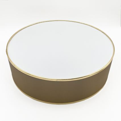 Deckenleuchte SIRJA 2xE27/15W/230V Ø 45 cm braun/gold