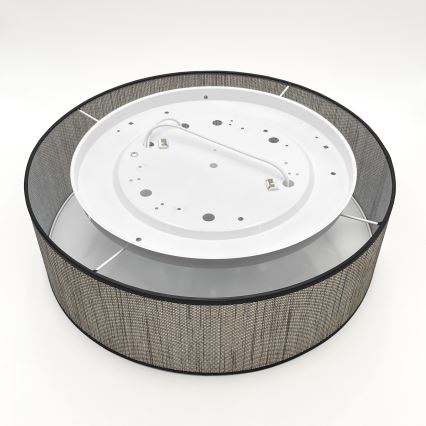 Deckenleuchte SIRJA 2xE27/15W/230V Ø 45 cm braun