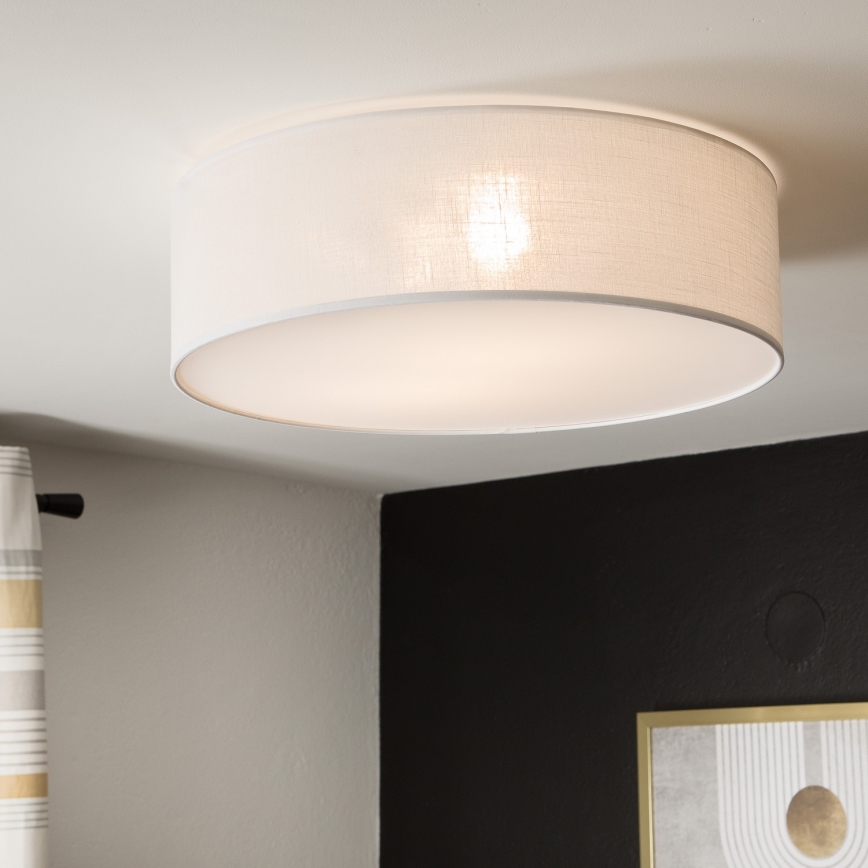 Deckenleuchte SIRJA 2xE27/15W/230V Ø 45 cm weiß