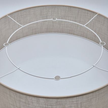 Deckenleuchte SIRJA 2xE27/60W/230V Ø 45 cm Beige