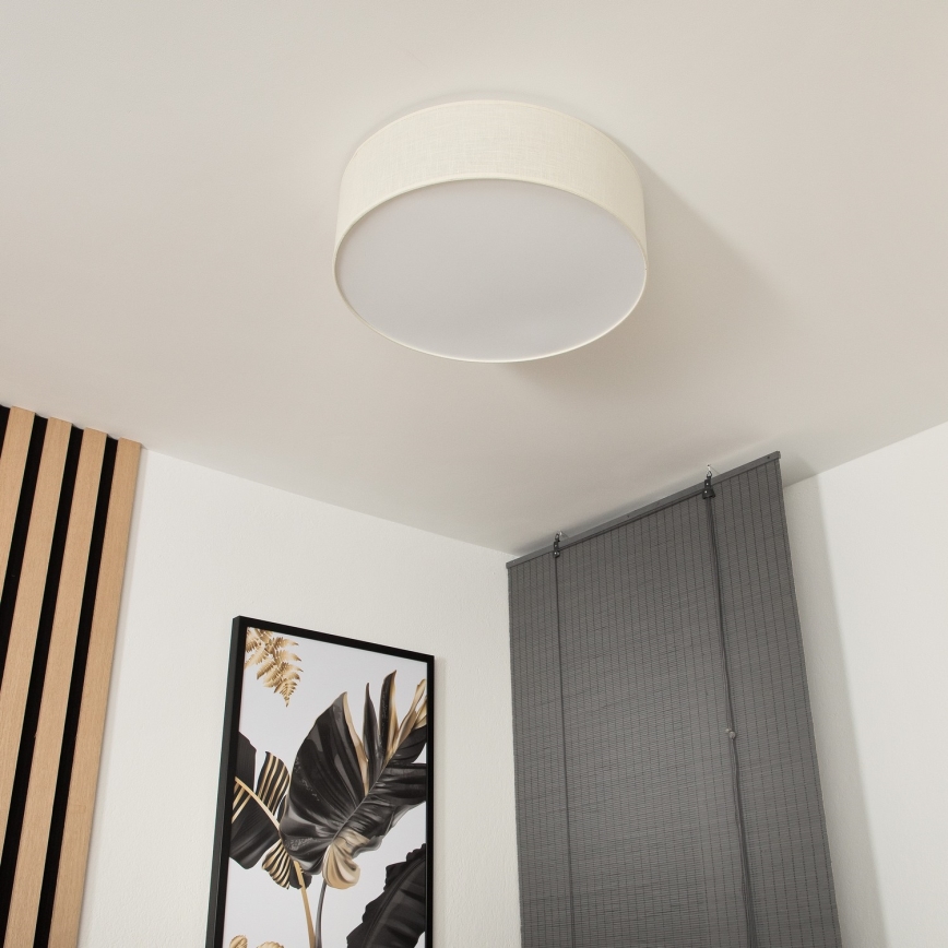 Deckenleuchte SIRJA 2xE27/60W/230V Ø 45 cm cremefarben