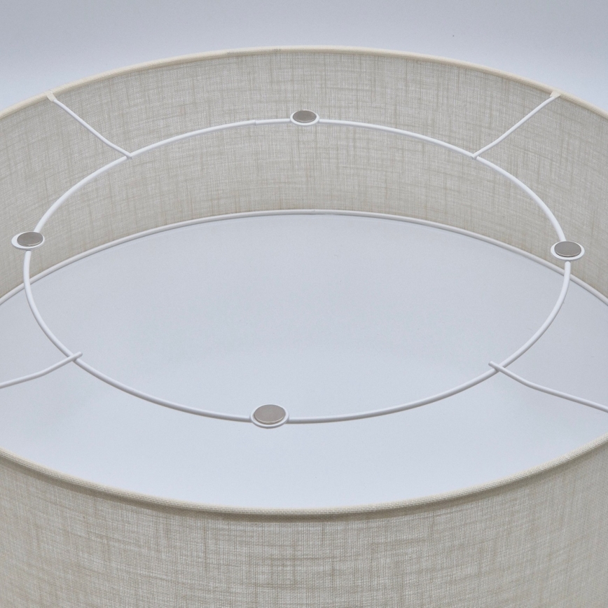 Deckenleuchte SIRJA 2xE27/60W/230V Ø 45 cm cremefarben