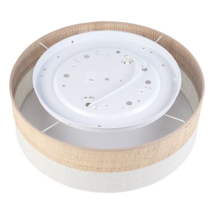 Deckenleuchte SIRJA BOHO 2xE27/15W/230V Ø 45 cm beige/creme