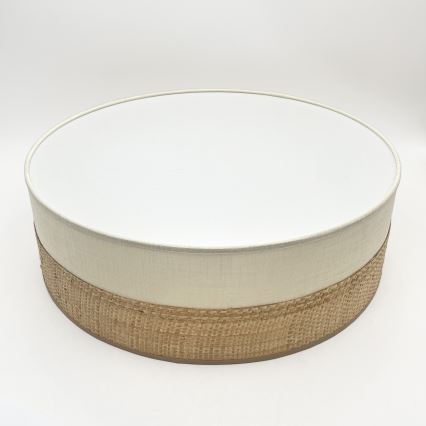 Deckenleuchte SIRJA BOHO 2xE27/15W/230V Ø 45 cm beige/creme