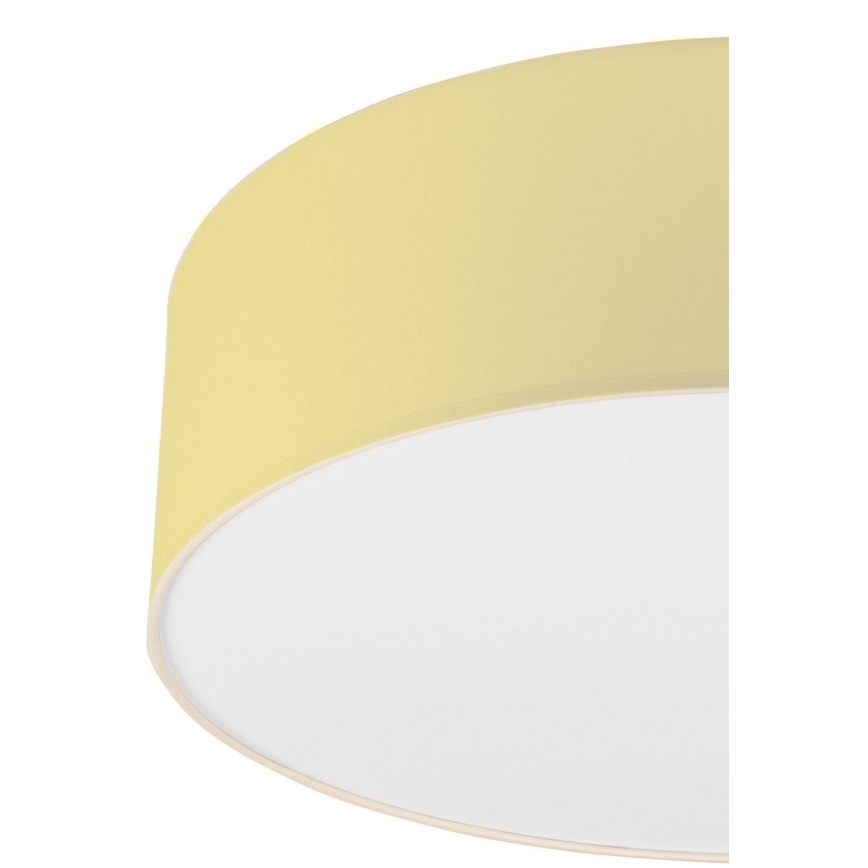 Deckenleuchte SIRJA PASTEL DOUBLE 4xE27/15W/230V d 45 cm gelb
