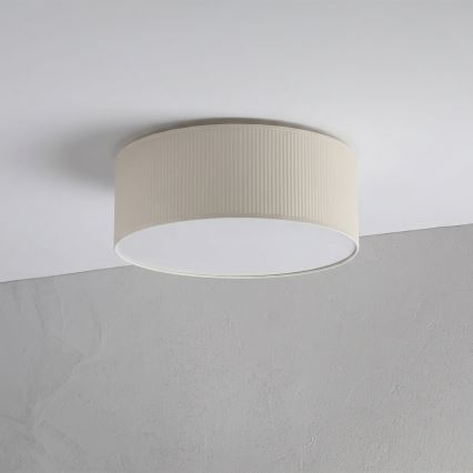 Deckenleuchte SIRJA PLISADO 2xE27/15W/230V, Ø 35 cm, cremefarben