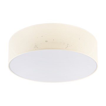 Deckenleuchte SIRJA PLISADO 4xE27/15W/230V Ø 45 cm creme