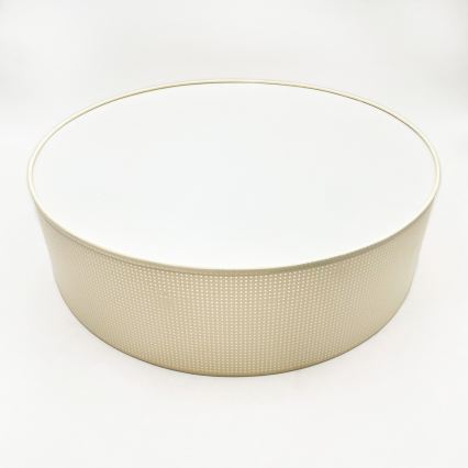 Deckenleuchte SIRJA PLISADO 4xE27/15W/230V Ø 45 cm creme