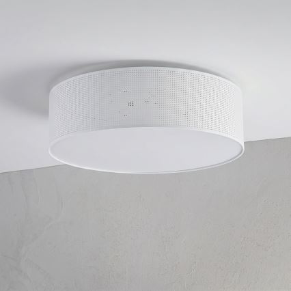 Deckenleuchte SIRJA PLISADO 4xE27/15W/230V Ø 45 cm weiß