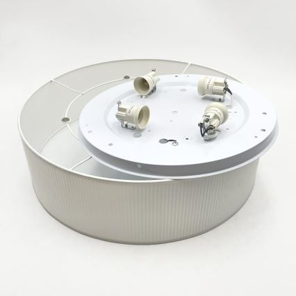 Deckenleuchte SIRJA PLISADO 4xE27/15W/230V Ø 45 cm weiß