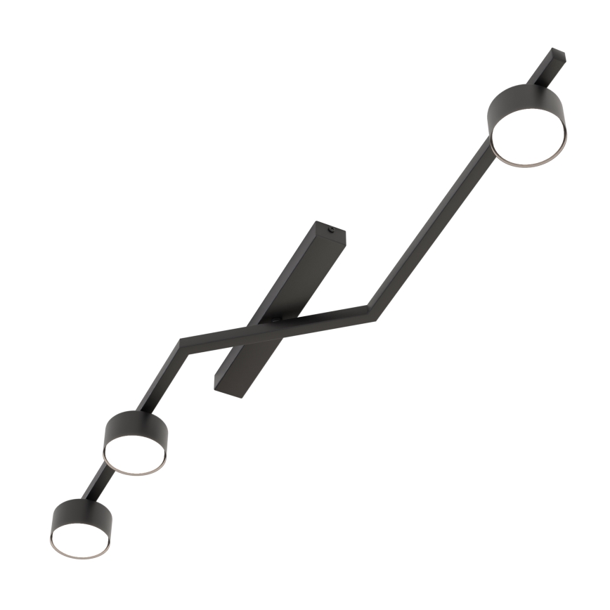 Deckenleuchte SKAN 3xGX53/12W/230V schwarz