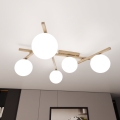 Deckenleuchte SMART 5xE14/10W/230V beige/weiß