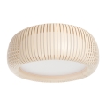 Deckenleuchte STRIPES 2xE27/40W/230V Ø 55 cm creme/weiß