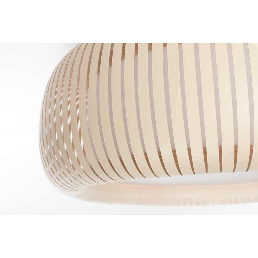 Deckenleuchte STRIPES 2xE27/40W/230V Ø 55 cm creme/weiß