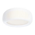 Deckenleuchte STRIPES 2xE27/40W/230V Ø 55 cm weiß/creme