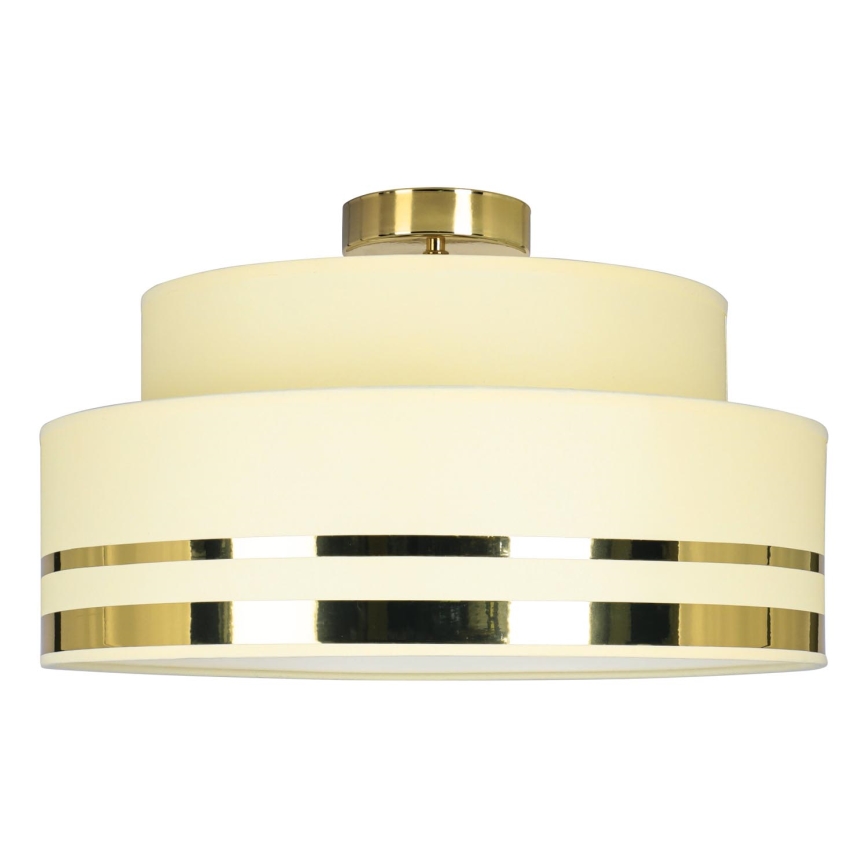 Deckenleuchte TAMI 1xE27/60W/230V beige/golden