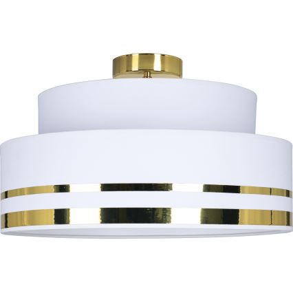Deckenleuchte TAMI 1xE27/60W/230V d 40 cm weiß/golden