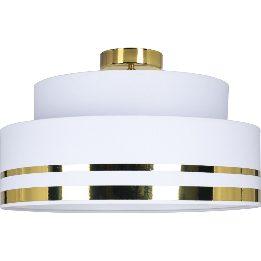 Deckenleuchte TAMI 1xE27/60W/230V d 40 cm weiß/golden
