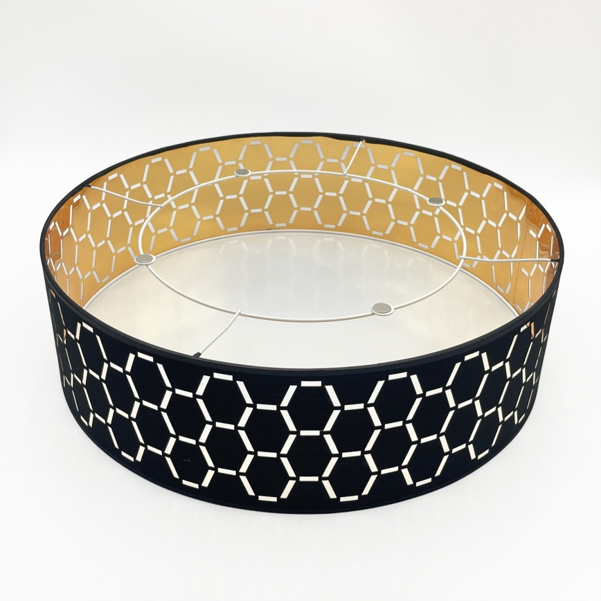 Deckenleuchte ULLE 2xE27/15W/230V Ø 45 cm schwarz