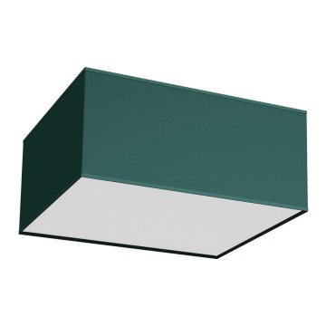 Deckenleuchte VERDE 2xE27/60W/230V 40x40 cm grün