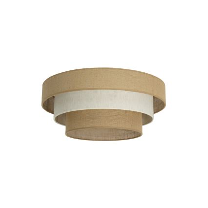 Deckenleuchte WENTA 1xE27/60W/230V Ø 50 cm Jute/Creme