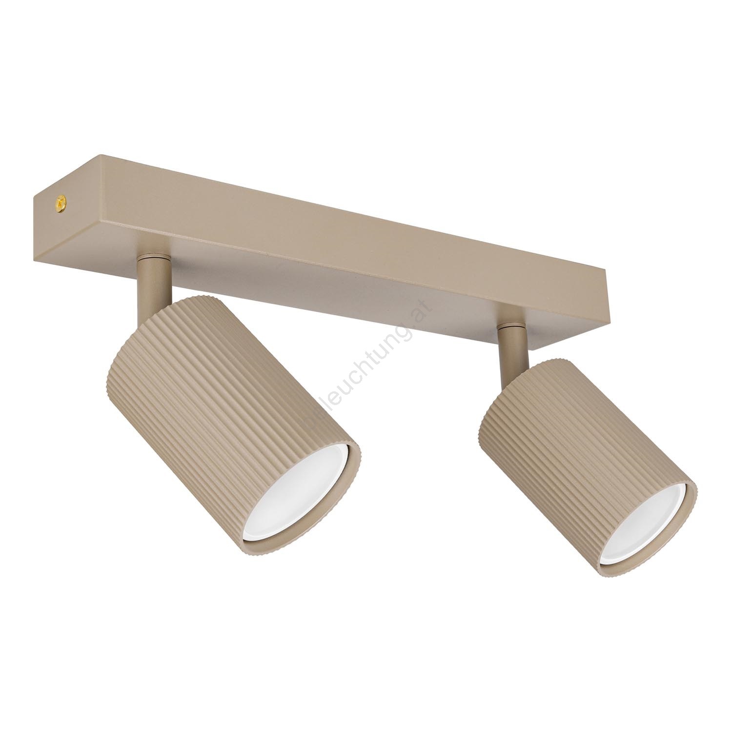 Deckenspot 2xGU10/35W/230V beige