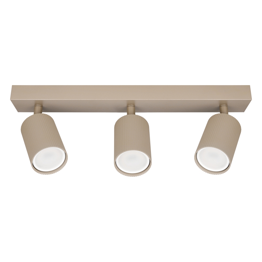 Deckenspot 3xGU10/35W/230V beige