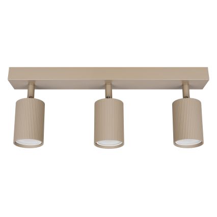 Deckenspot 3xGU10/35W/230V beige