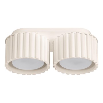 Deckenspot AURA 2xGX53/10W/230V cremefarben