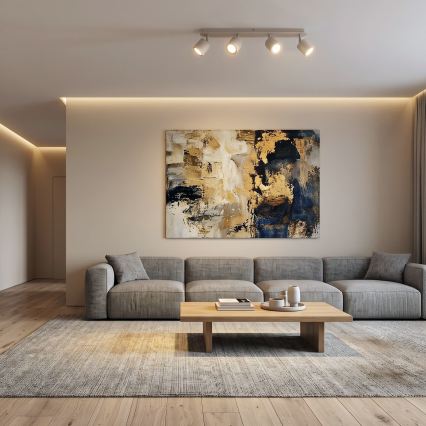 Deckenspot DEMIA 4xGU10/8W/230V beige