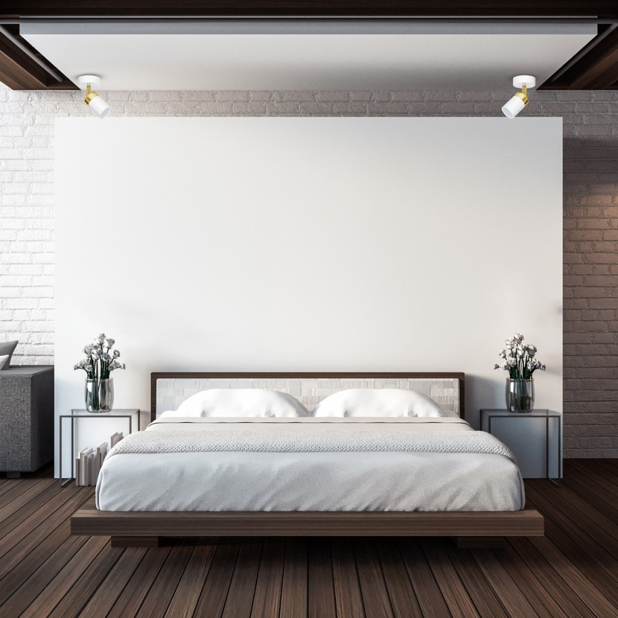 Deckenspot JOKER 1xGU10/25W/230V weiß/gold