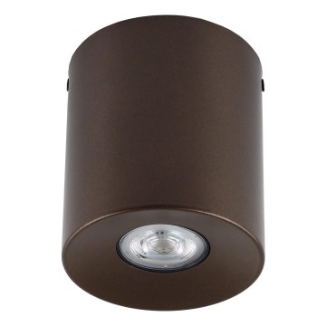 Deckenspot ORION 1xGU10/10W/230V 12,5 cm braun