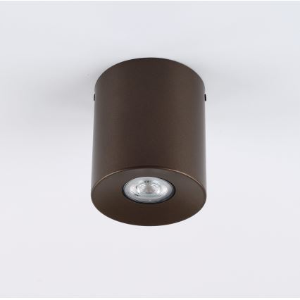 Deckenspot ORION 1xGU10/10W/230V 12,5 cm braun