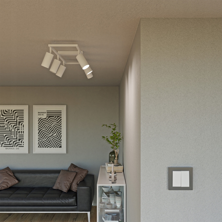 Deckenstrahler 6xGU10/30W/230V weiß