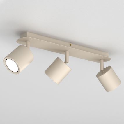 Deckenstrahler DEMIA 3xGU10/8W/230V beige