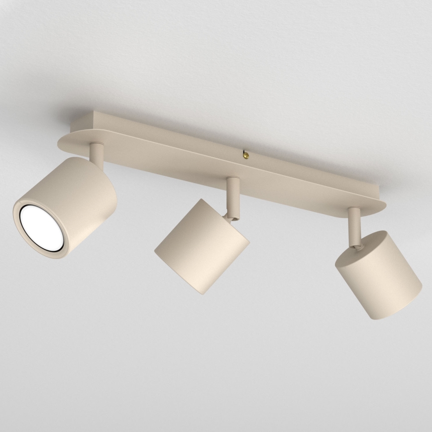 Deckenstrahler DEMIA 3xGU10/8W/230V beige