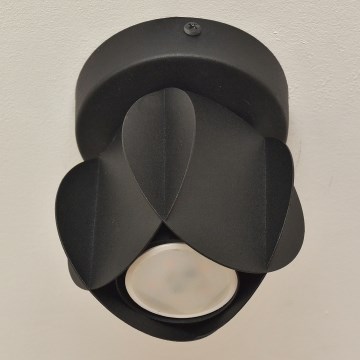 Deckenstrahler GAMBIT 1xGU10/10W/230V schwarz