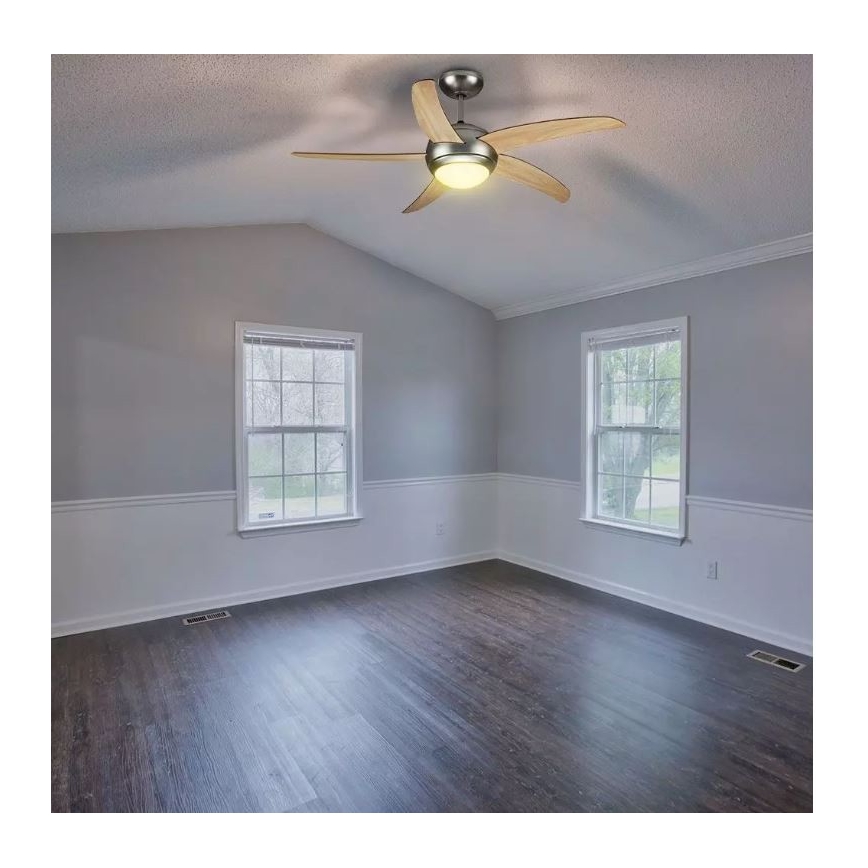 Deckenventilator 2xE27/20W/230V d 132 cm + Fernbedienung