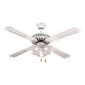 Deckenventilator 4xE27/70W/230V Ø 132 cm Weiß