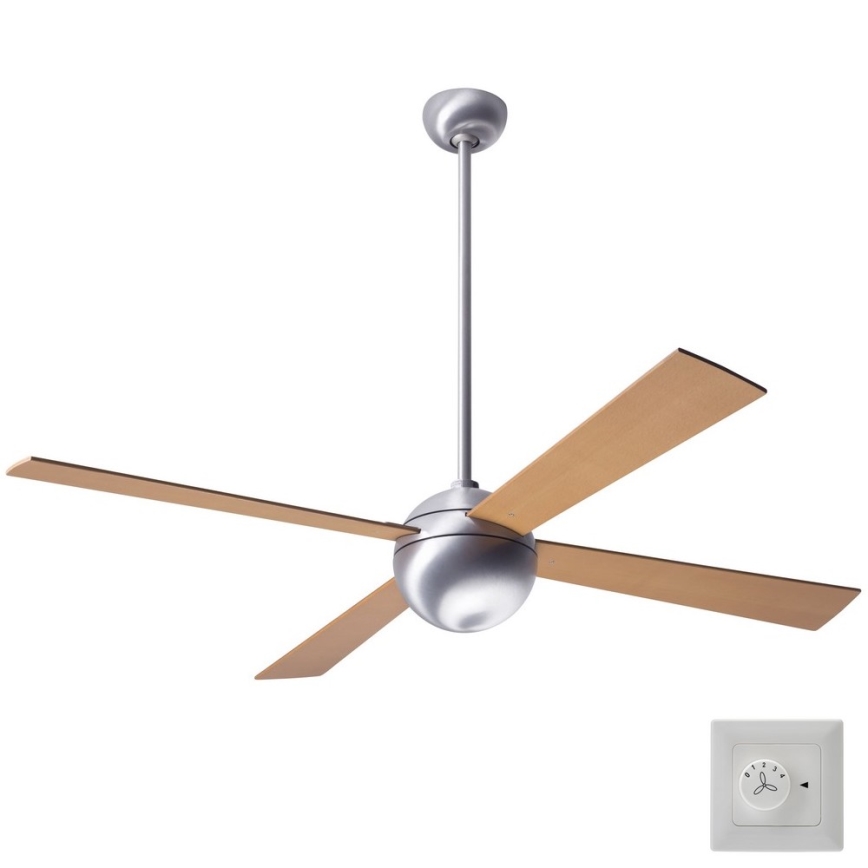 Deckenventilator BALL chrom-matt
