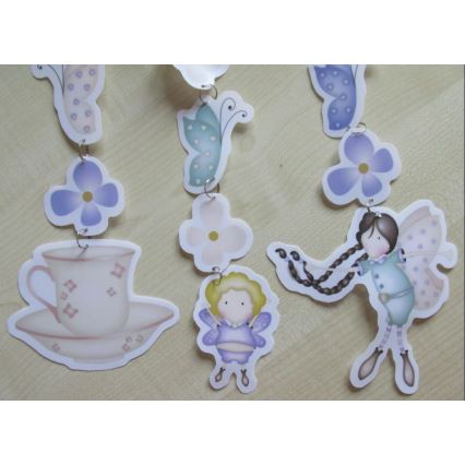 Decofun 70-114 - Kinderschirm für Kinderleuchte HEIRLOOM E27 430x230 mm