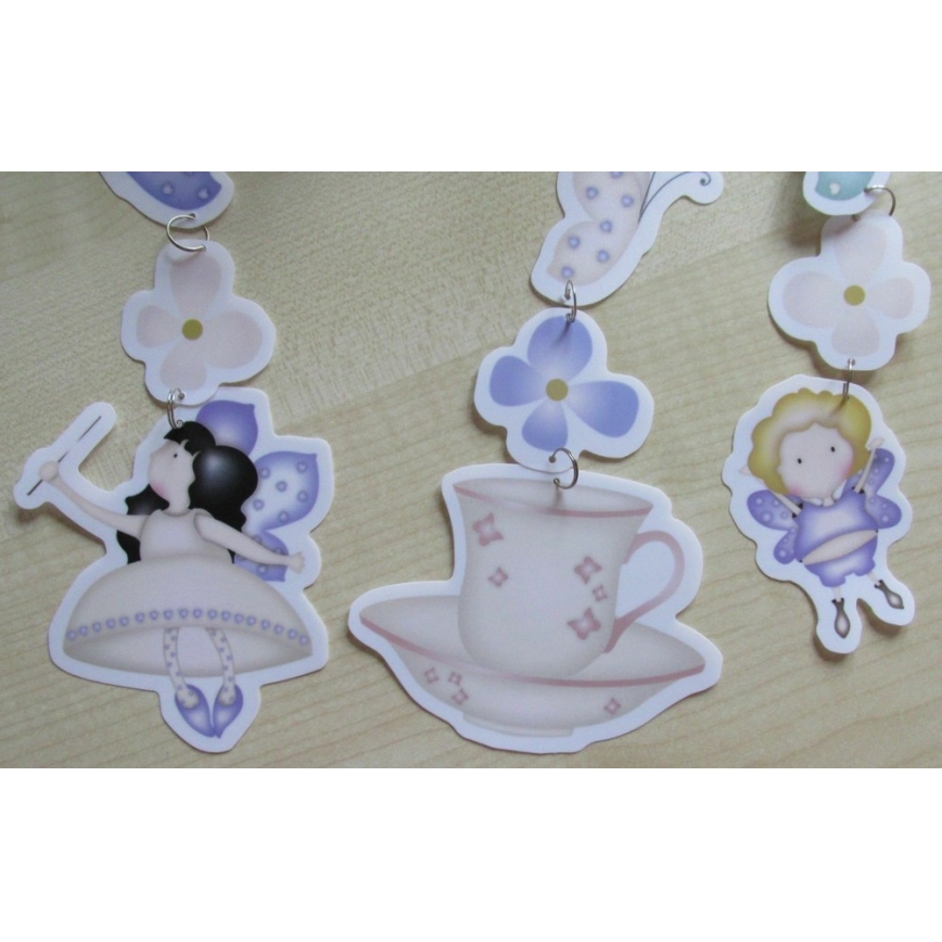 Decofun 70-114 - Kinderschirm für Kinderleuchte HEIRLOOM E27 430x230 mm